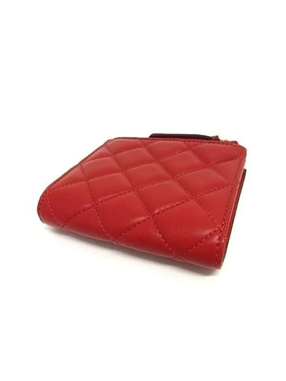 Versace Bifold Wallet Medusa Red Leather